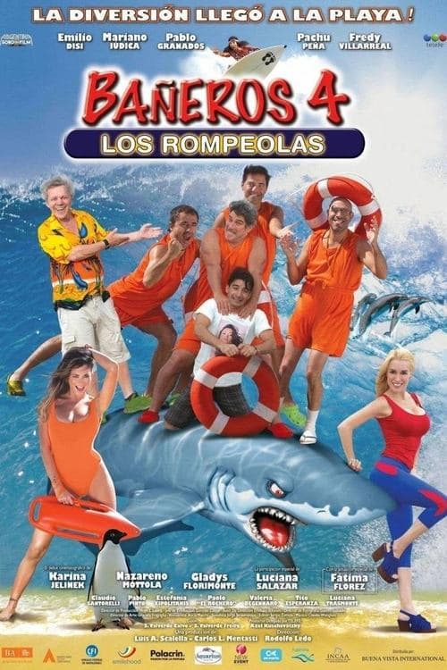 Bañeros 4: Los rompeolas movie poster