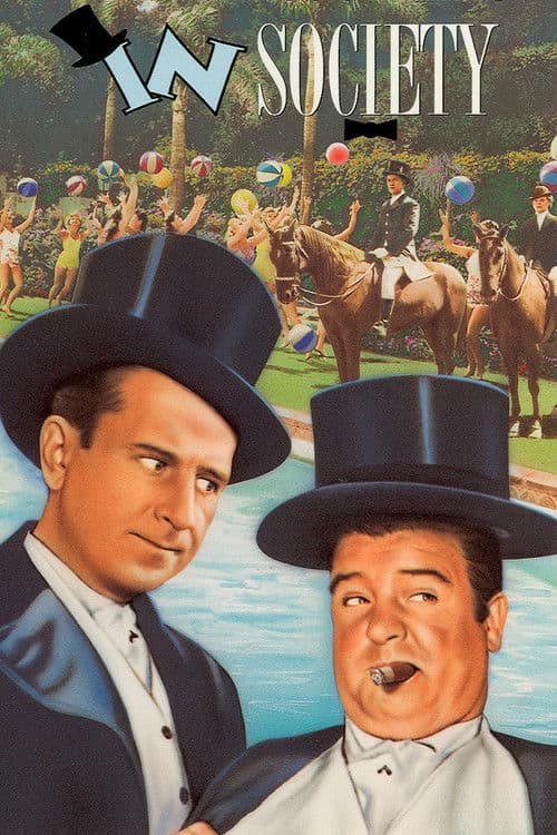 In Society movie poster