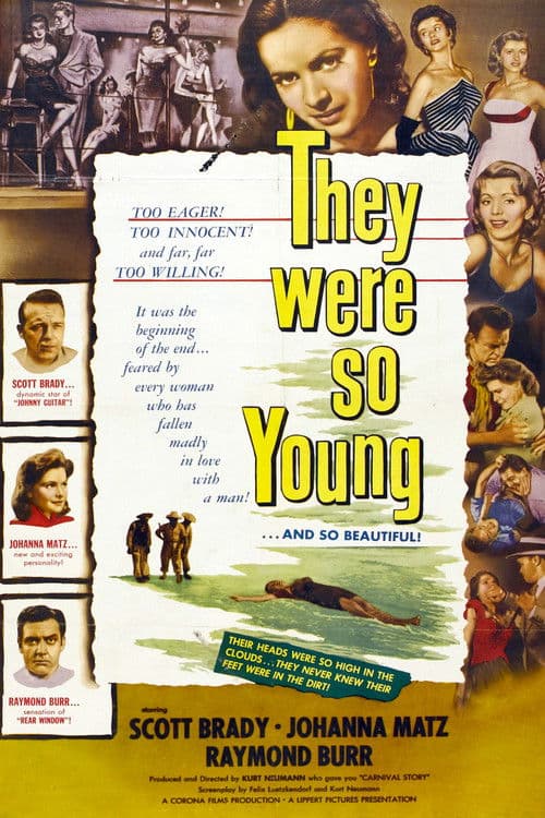 They Were So Young movie poster