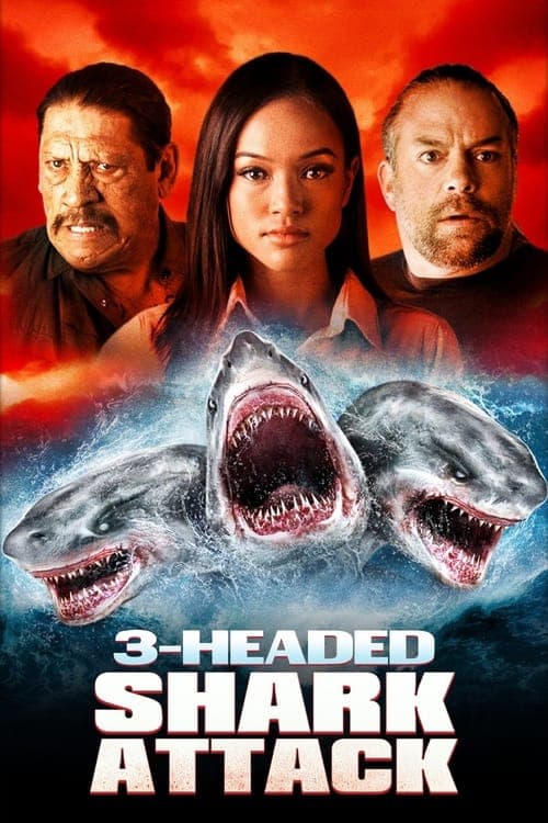 3-Headed Shark Attack movie poster