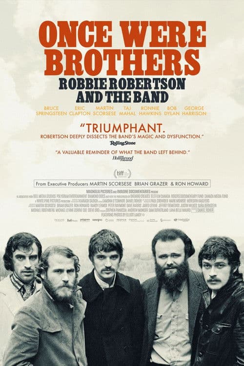 Once Were Brothers: Robbie Robertson and The Band movie poster