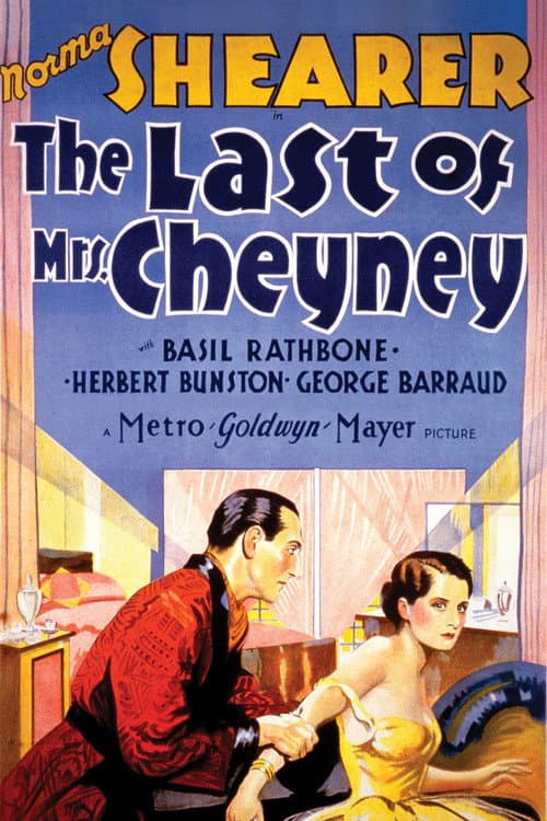 The Last of Mrs. Cheyney movie poster