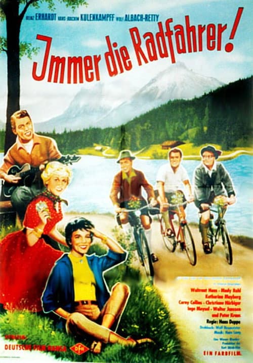Immer die Radfahrer movie poster