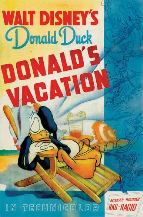Donald's Vacation movie poster