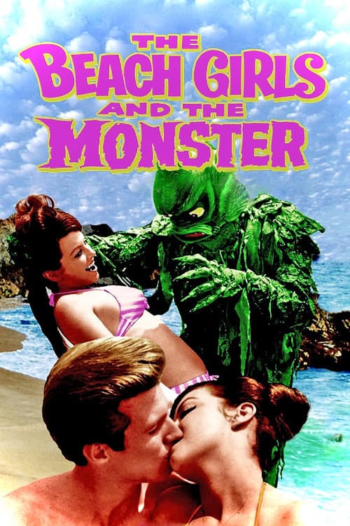 The Beach Girls and the Monster movie poster