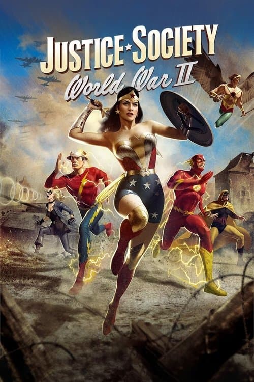 Justice Society: World War II movie poster
