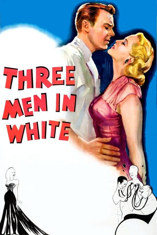 3 Men in White movie poster