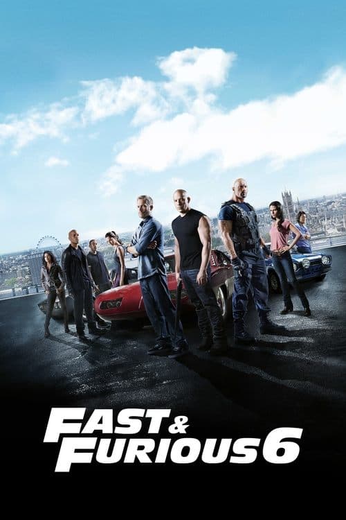 Fast & Furious 6 movie poster