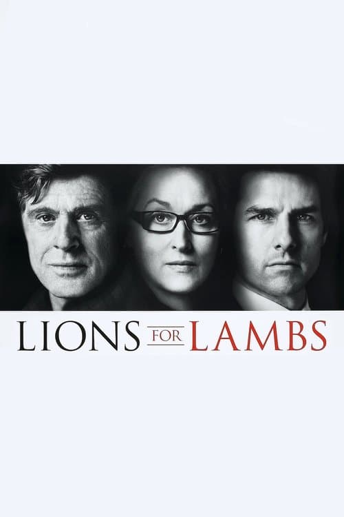 Lions for Lambs movie poster