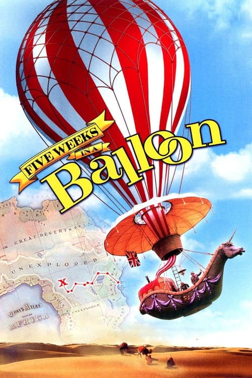 Five Weeks in a Balloon movie poster