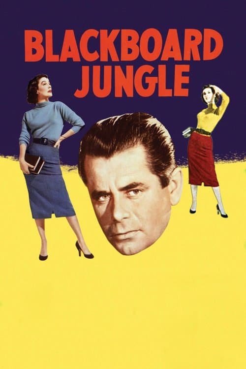 Blackboard Jungle movie poster