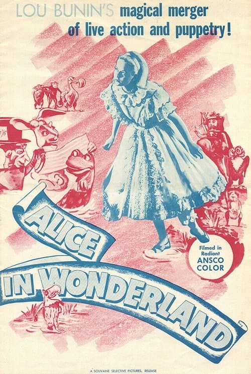 Alice in Wonderland movie poster