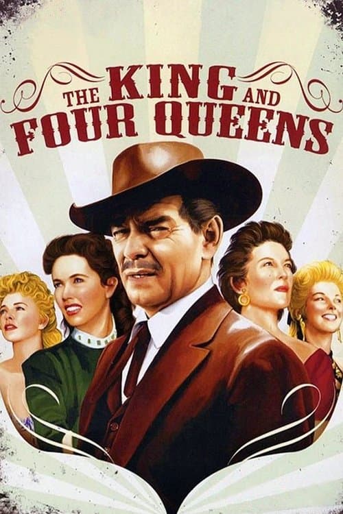 The King and Four Queens movie poster