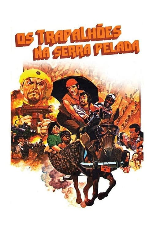 The Trapalhões in Serra Pelada movie poster
