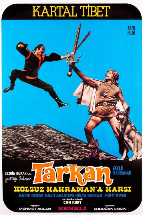 Tarkan and the Armless Hero movie poster