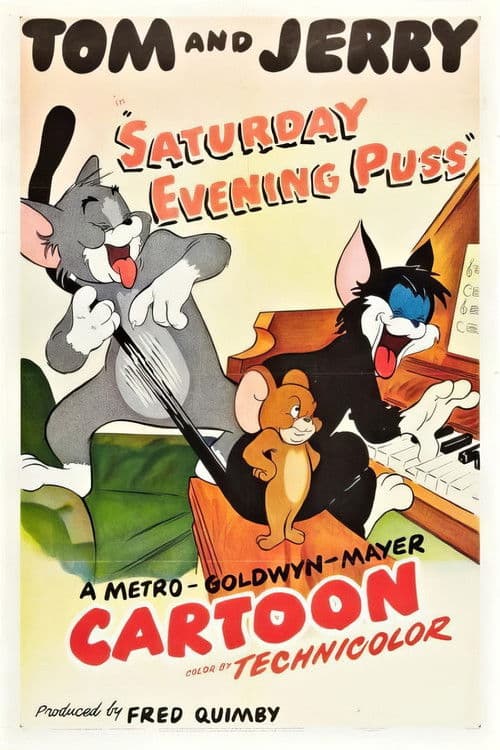 Saturday Evening Puss movie poster