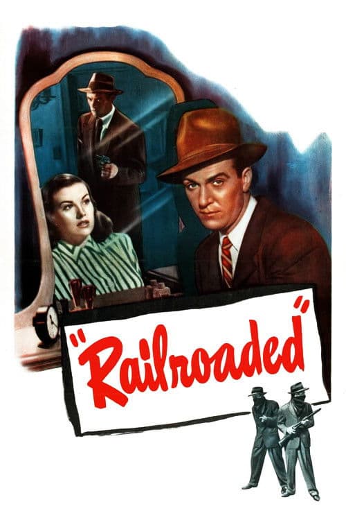 Railroaded! movie poster