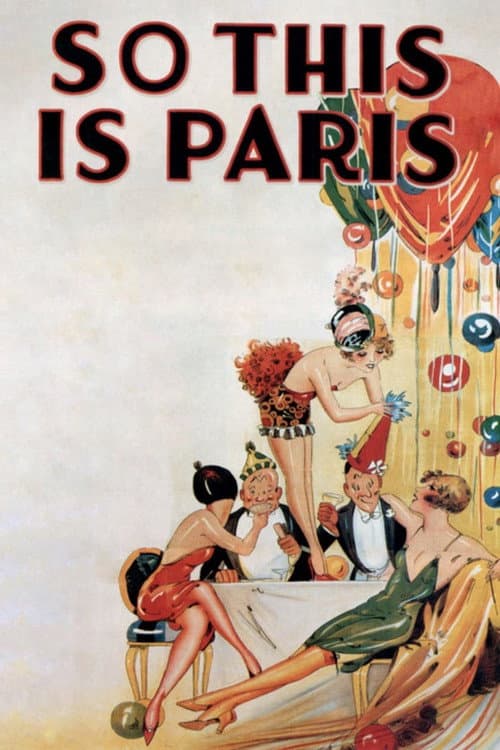 So This Is Paris movie poster