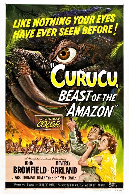 Curucu, Beast of the Amazon movie poster