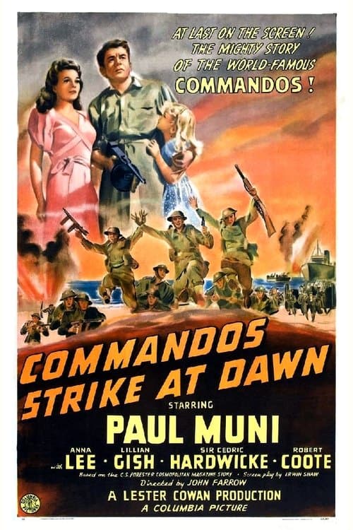 Commandos Strike at Dawn movie poster