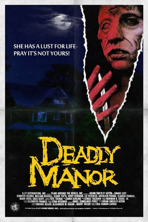 Deadly Manor movie poster