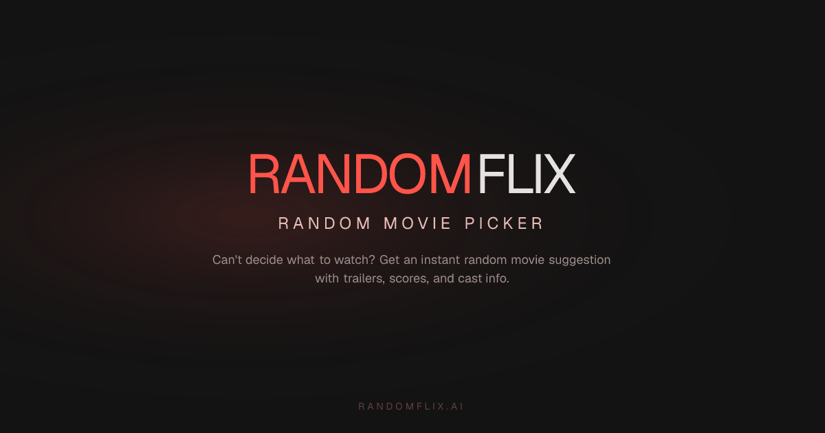 RandomFlix — Discover Your Next Movie to Watch